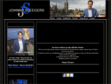 Tablet Screenshot of johnnysleegers.nl